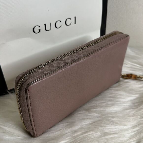 💯Authentic Gucci Zipped Around Long Wallet🍀 - Picture 8 of 14